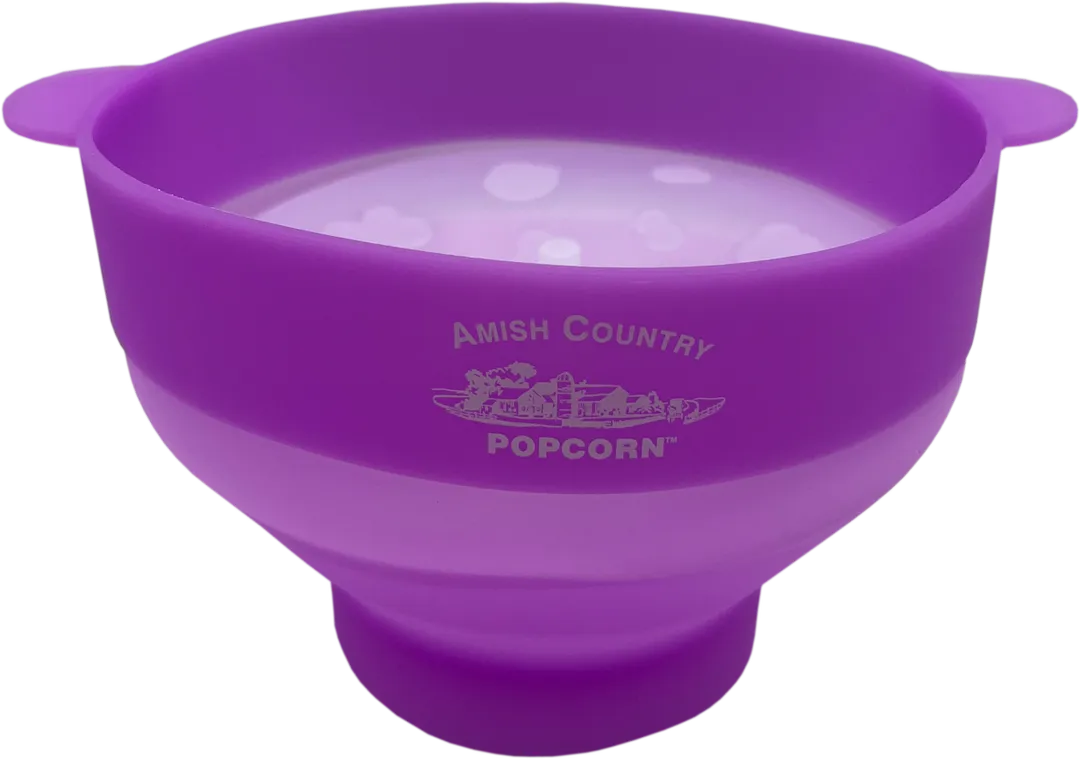 Silicone Microwave Popper (Purple)