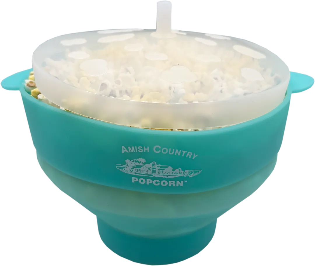 Silicone Microwave Popper (Teal)