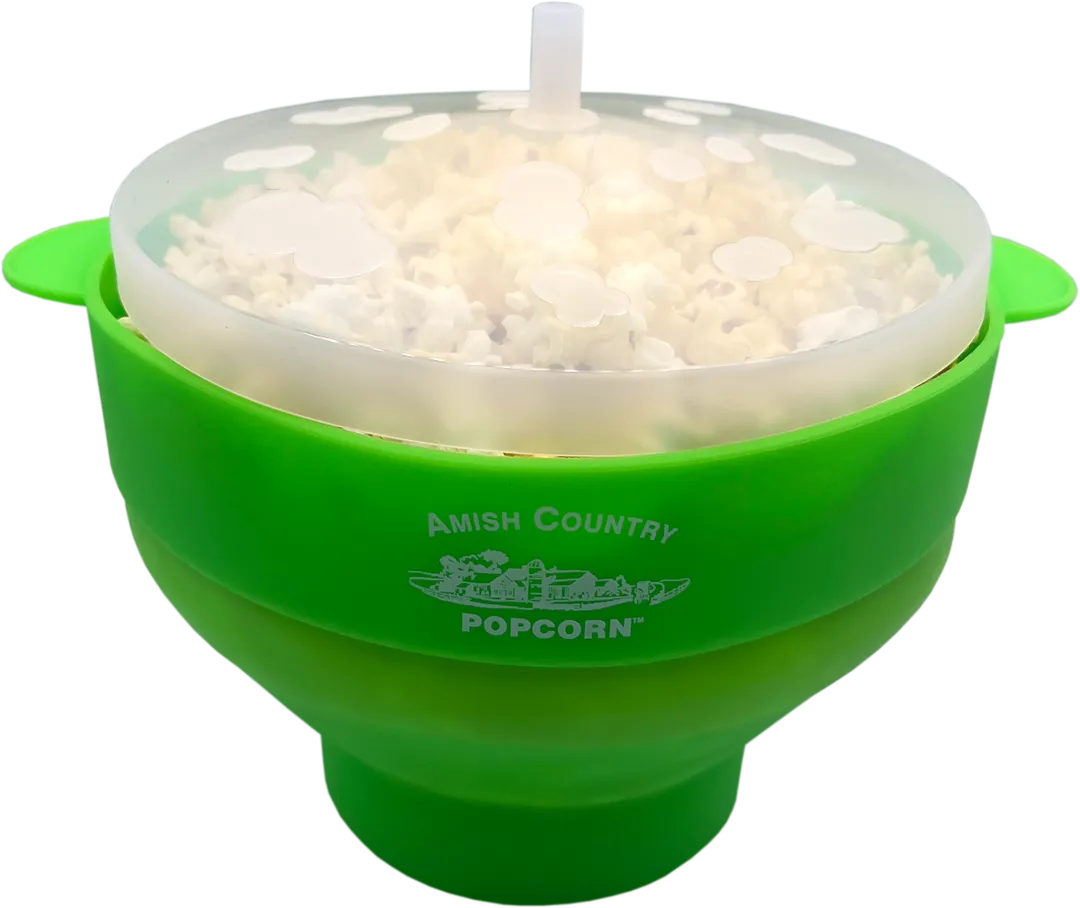 Silicone Microwave Popper (Green)