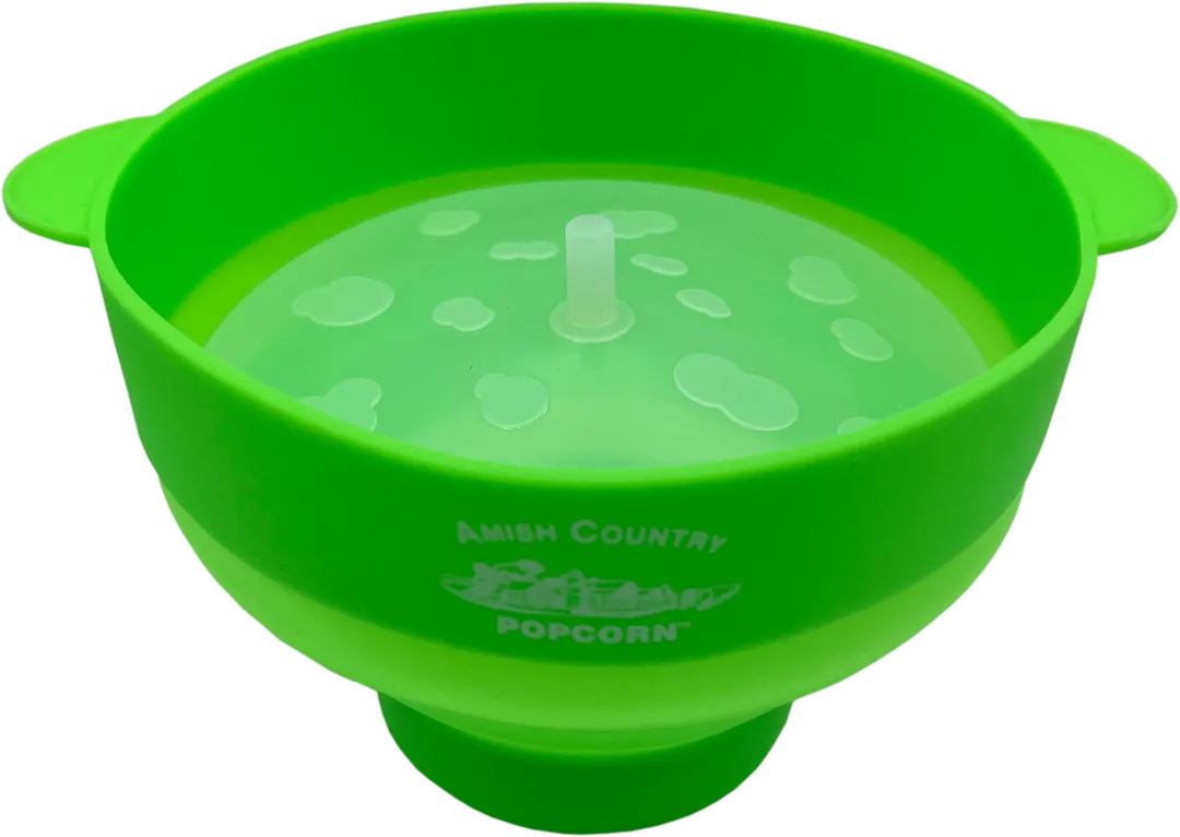 Silicone Microwave Popper (Green)