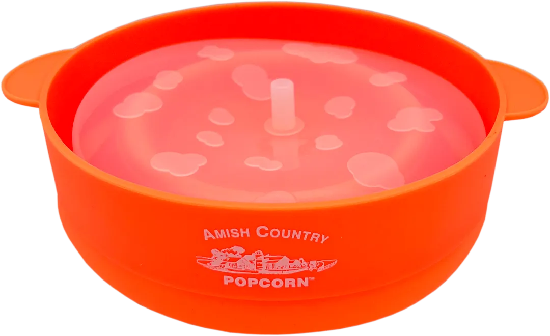 Silicone Microwave Popper (Orange)