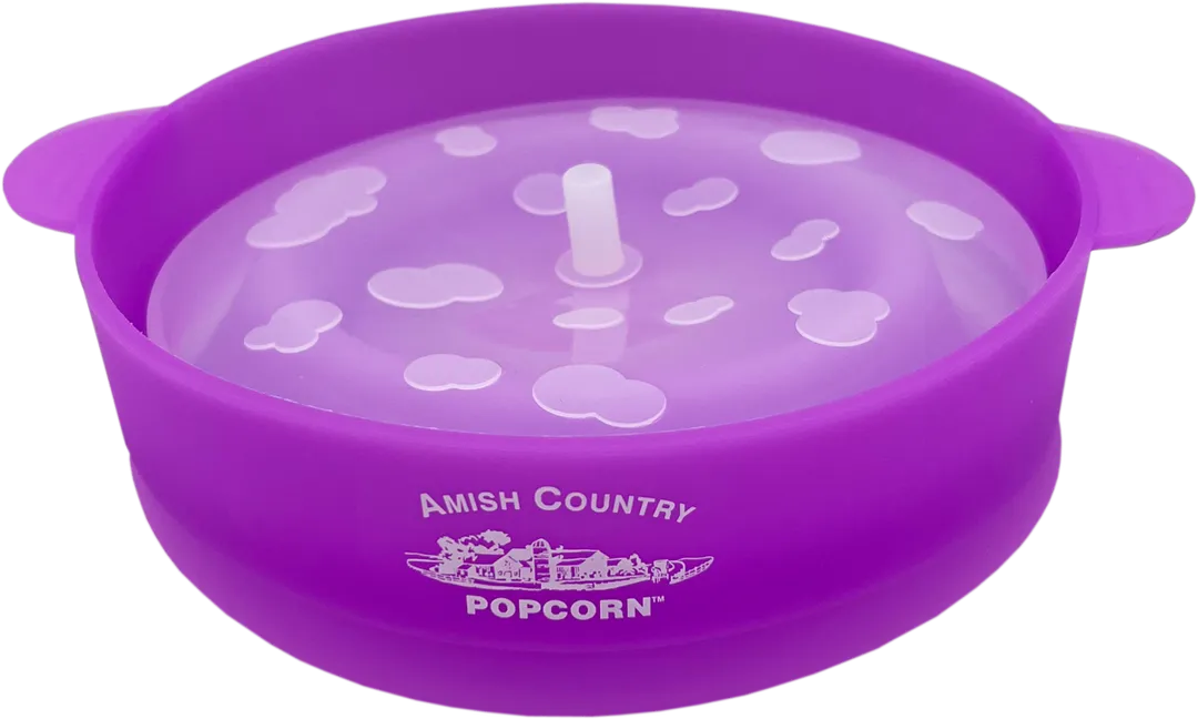 Silicone Microwave Popper (Purple)