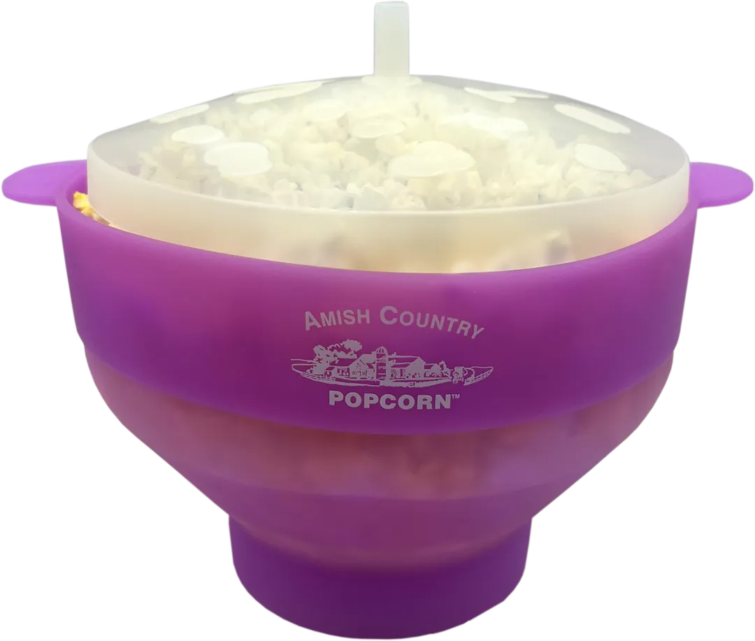 Silicone Microwave Popper (Purple)