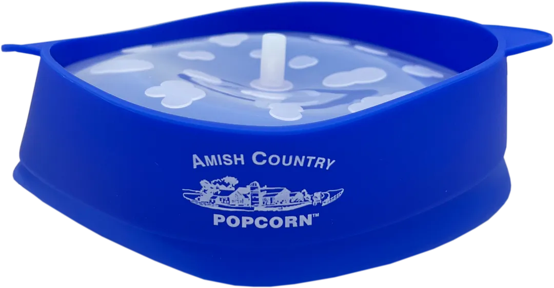 Silicone Microwave Popper (Blue)