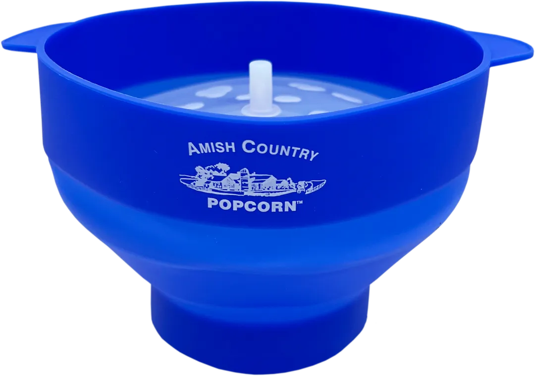 Silicone Microwave Popper (Blue)