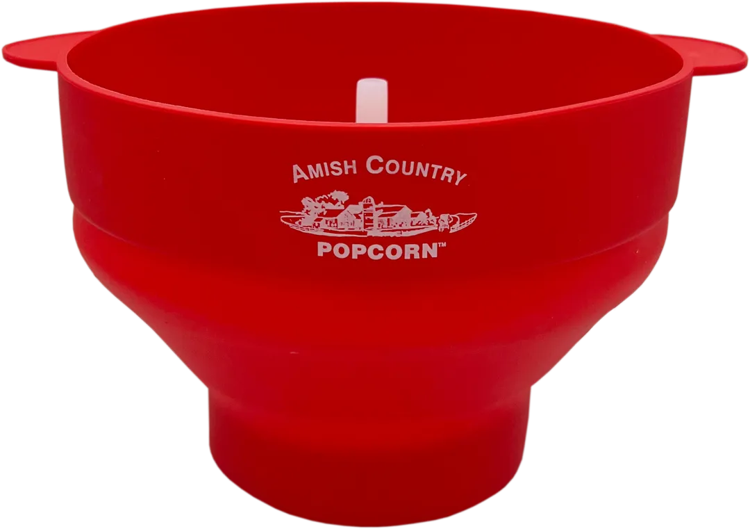 Silicone Microwave Popper (Red)