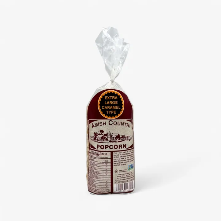 1lb Bag of Extra Large Caramel Type Popcorn