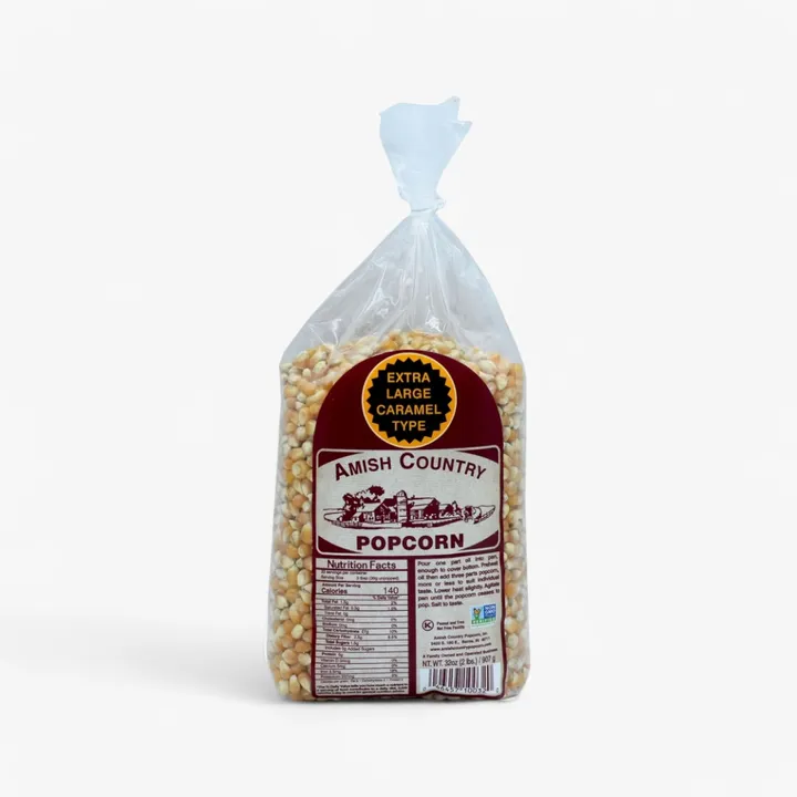 2lb Bag of Extra Large Caramel Type Popcorn