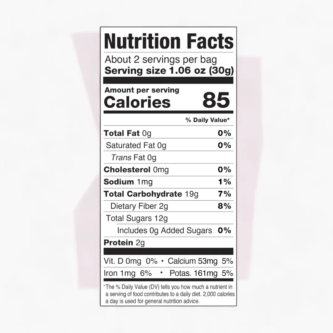 Moringa Hibiscus Dried Pineapple