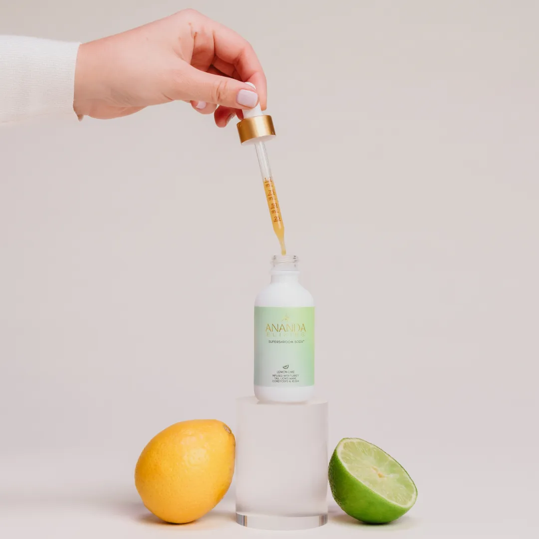 Supershroom Soda- Lemon Lime