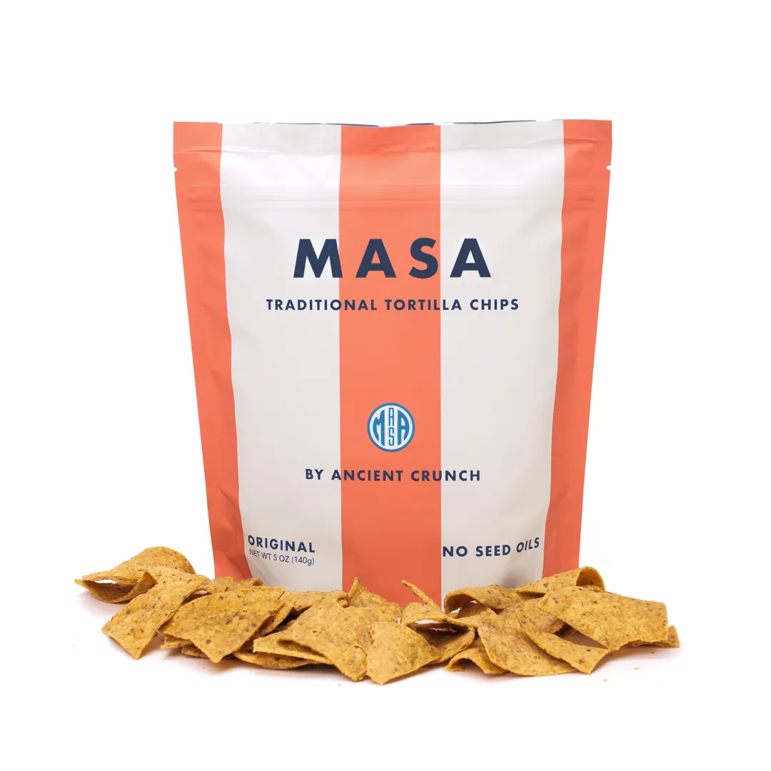 Masa Tortilla Chips - Ocl Mixed Flavors, 5oz Bag (Case of 40)