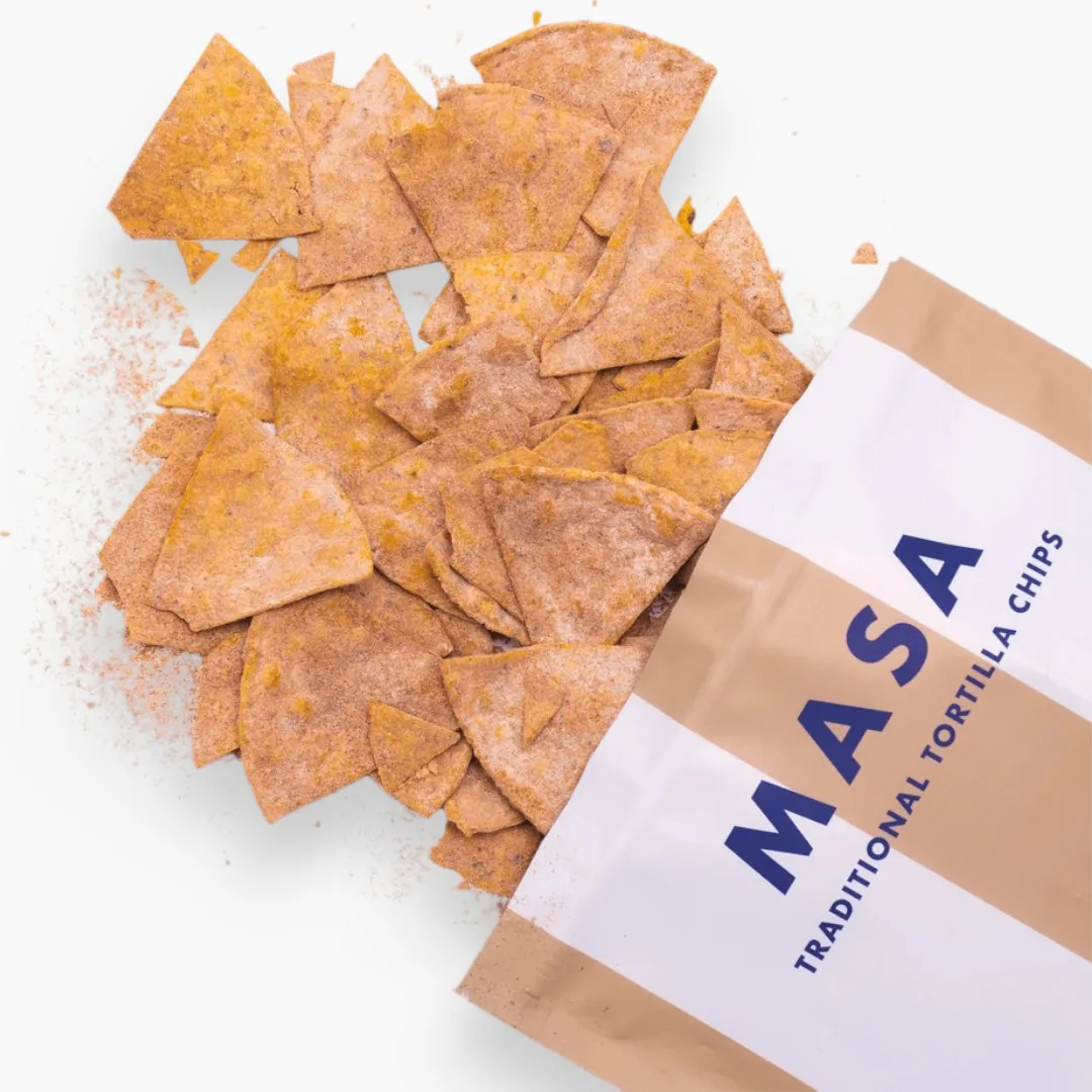 Masa Tortilla Chips - Churro, 5oz Bag (Case of 20)