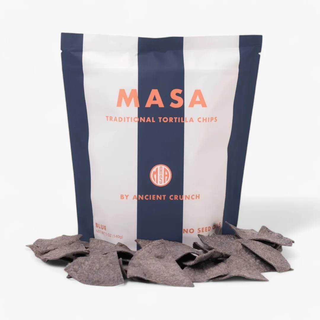 Masa Tortilla Chips - Obc Mixed Flavors, 5oz Bag (Case of 20)