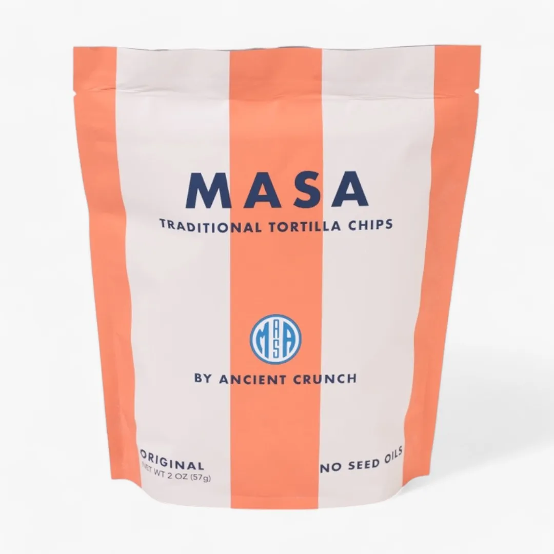 Masa Tortilla Chips - Obc Mixed Flavors, 5oz Bag (Case of 20)