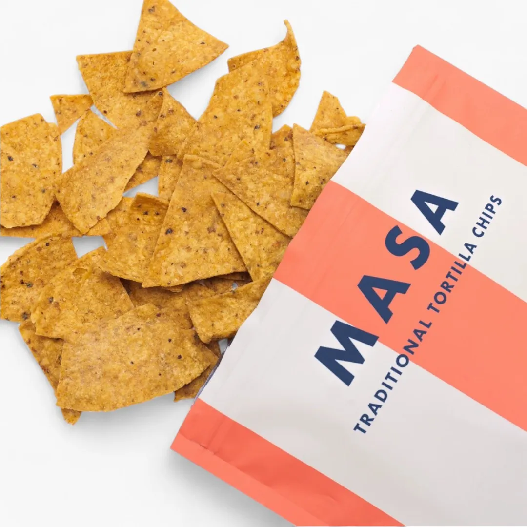 Masa Traditional Tortilla Chips, 5oz Bag (Case of 40)