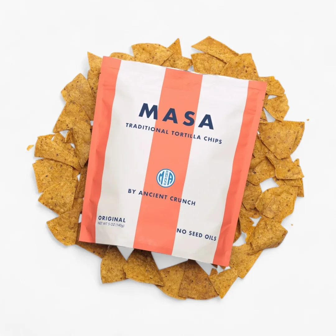 Masa Traditional Tortilla Chips, 5oz Bag (Case of 40)
