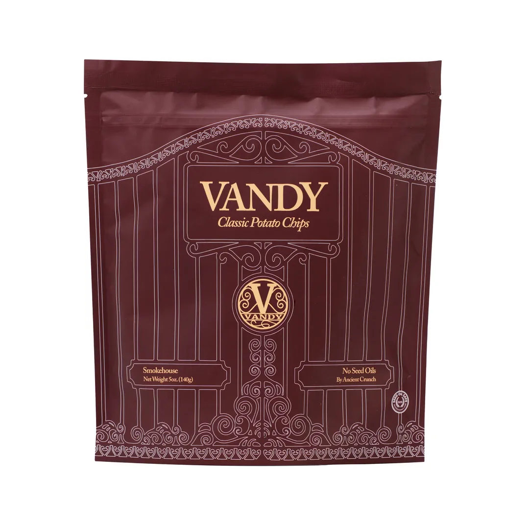Vandy Potato Chips, Smokehouse BBQ, 5oz Bag (Case of 20)