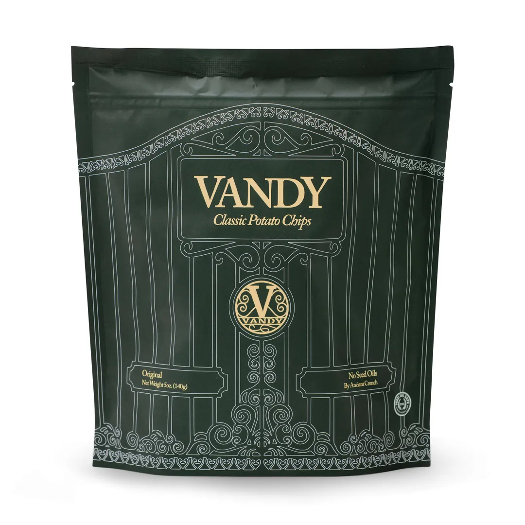 Vandy Traditional Potato Chips, 5oz Bag (Case of 20)