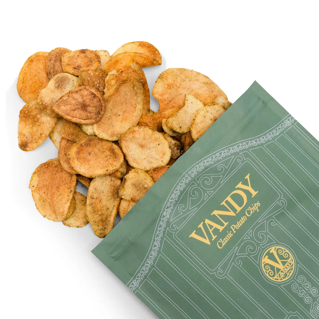 Vandy Potato Chips, Herbes de Provence, 5oz Bag (Case of 40)
