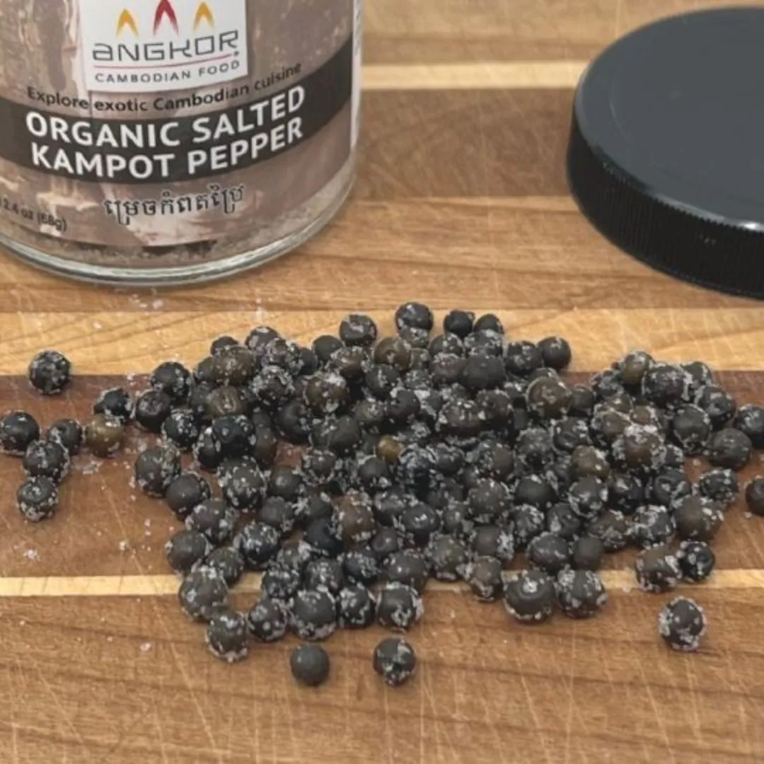 Salted Kampot Pepper - 1 lb pouch