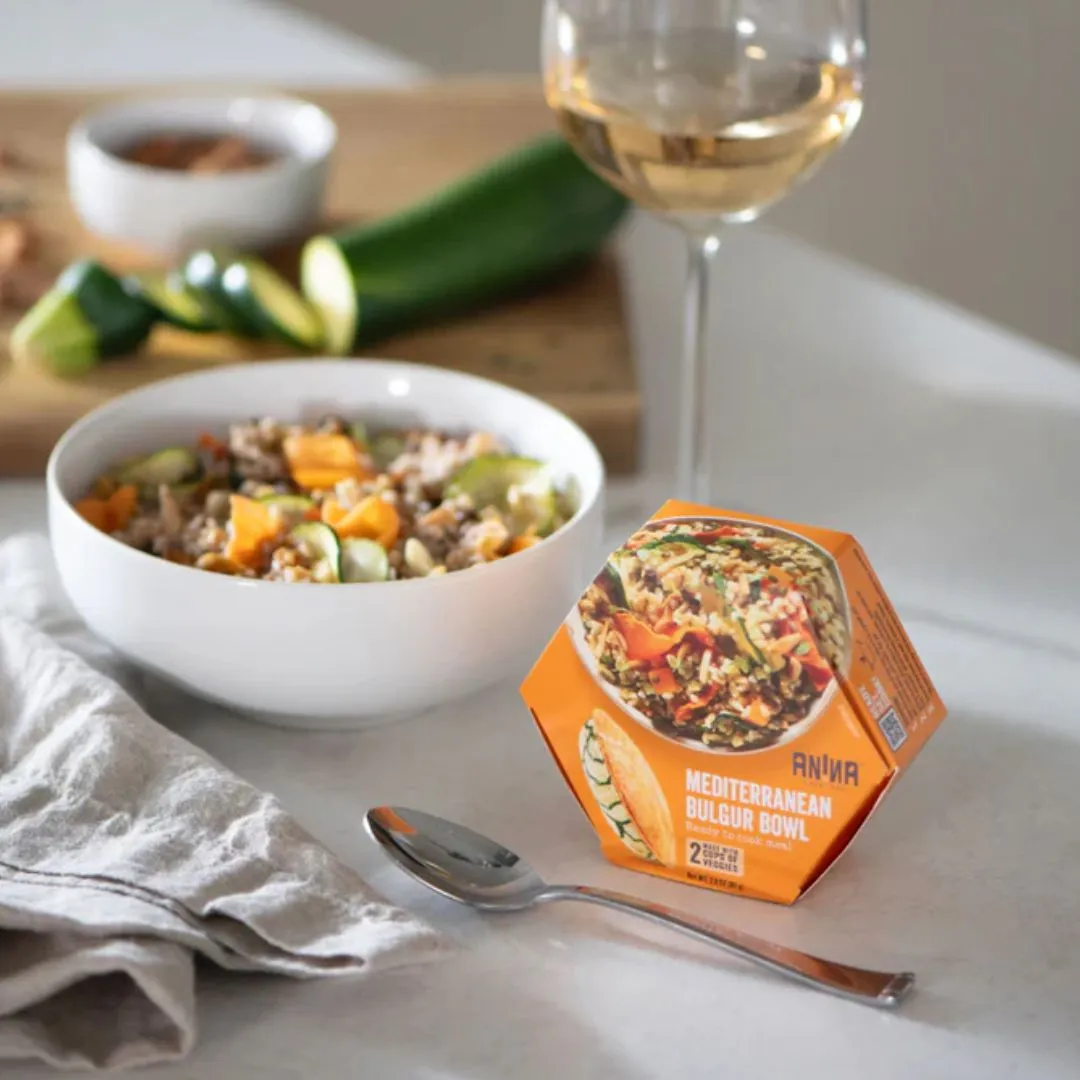 Mediterranean Bulgur Bowl