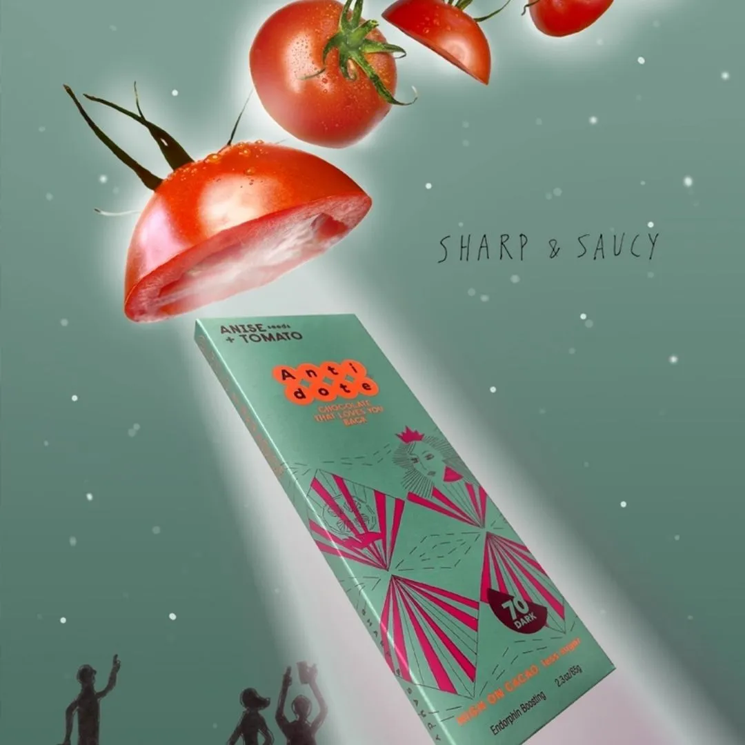 Antidote Chocolate Queen T: Anis + Tomato