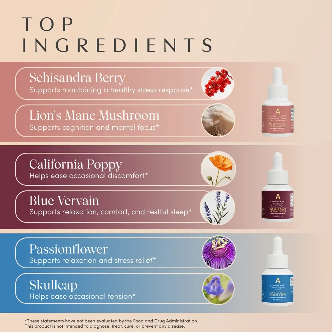 Now & Zen Mini Herbal Drops Set