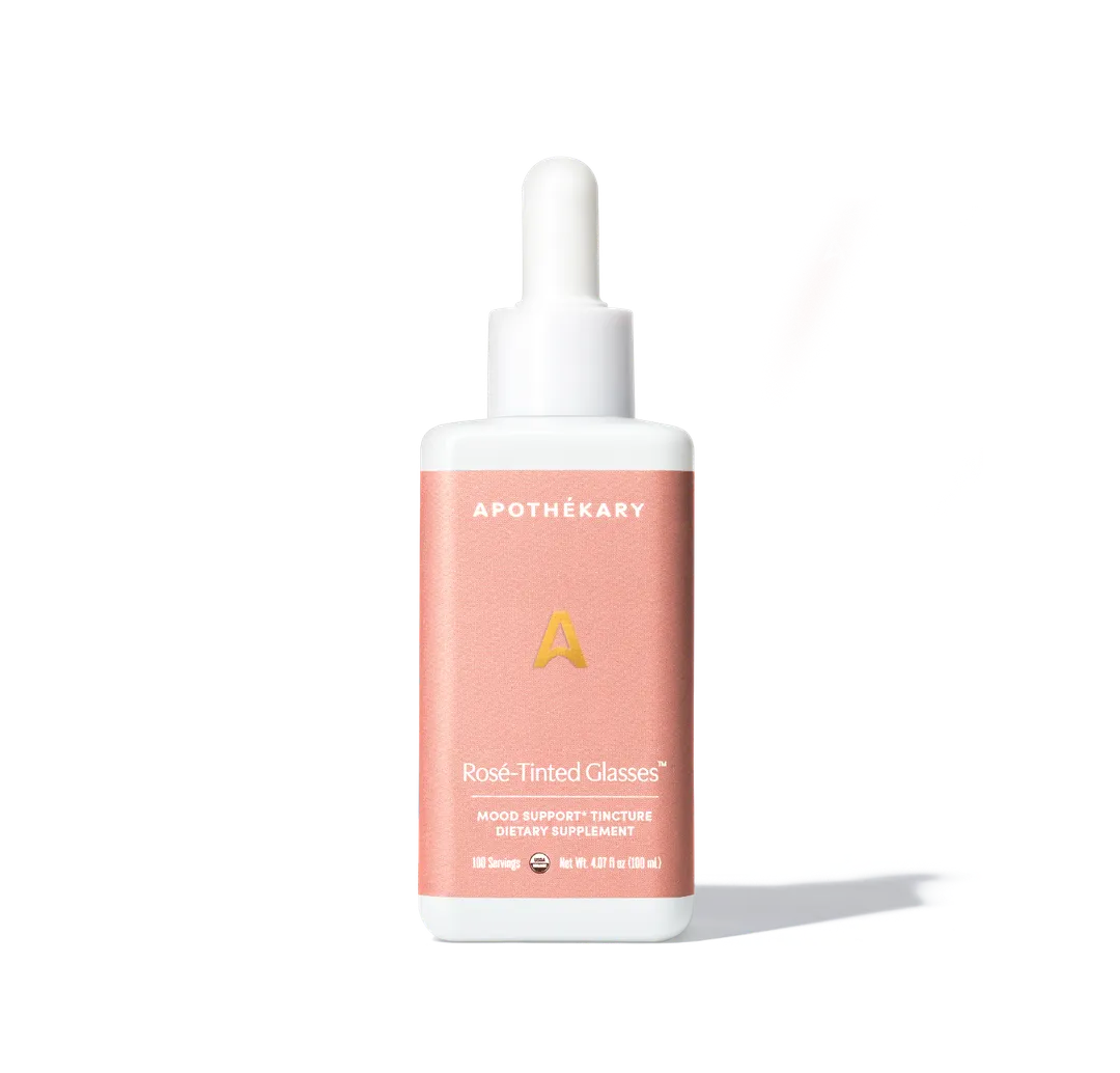 Rosé-Tinted Glasses™ Non-Alcoholic Rosé Wine Inspired Herbal Drops (4.07 fl oz/100 ml)