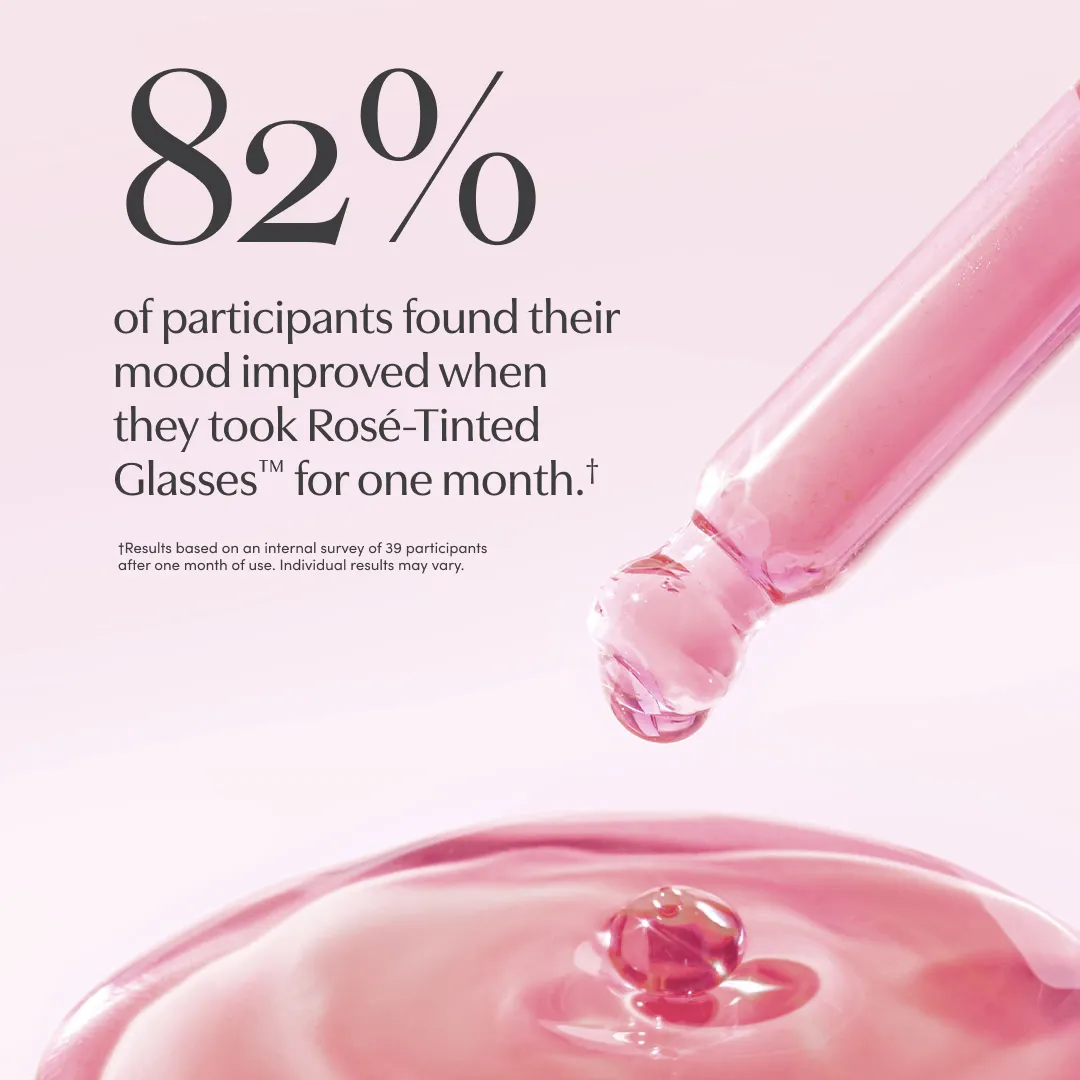 Rosé-Tinted Glasses™ Non-Alcoholic Rosé Wine Inspired Herbal Drops (4.07 fl oz/100 ml)