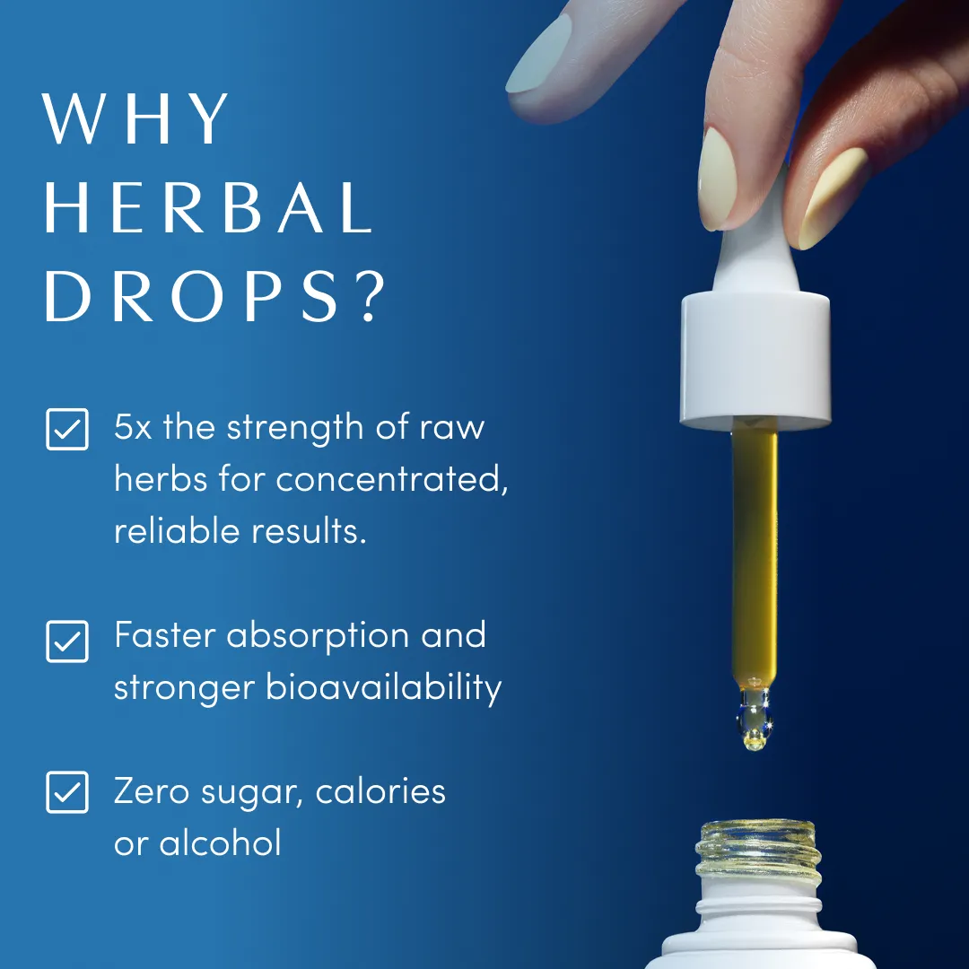 Take the Edge Off™ Non-Alcoholic White Wine Inspired Herbal Drops (4.07 fl oz/100 ml)