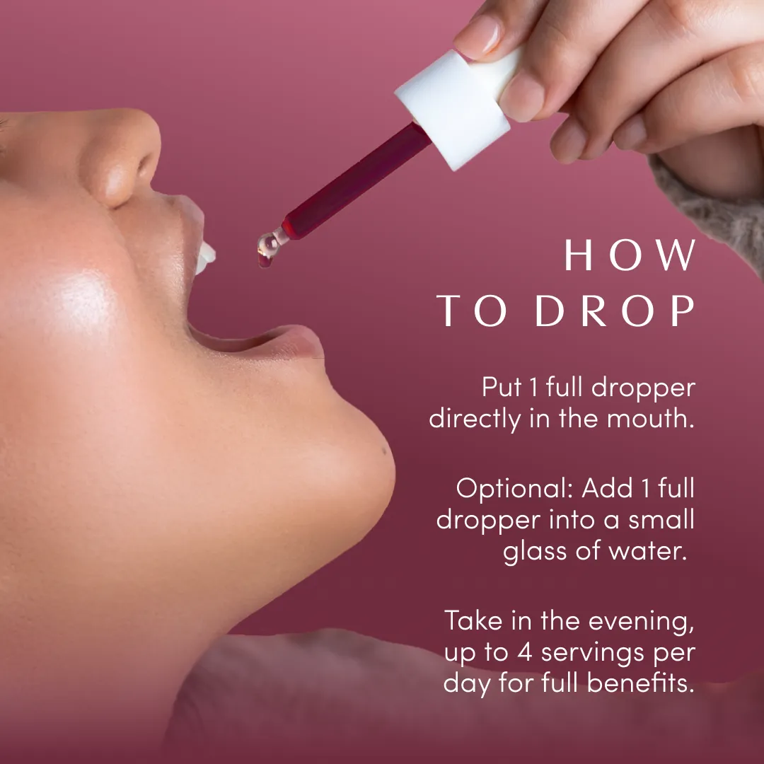 Wine Down™ Non-Alcoholic Red Wine Inspired Herbal Drops (4.07 fl oz/100 ml)