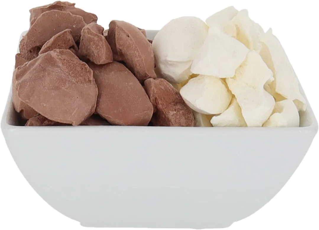 Premium Freeze Dried Ice Cream (Clean Label) (Vanilla Chocolate) (Small Bag, 1oz)