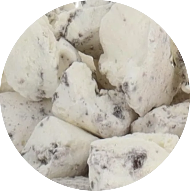 Freeze Dried Ice Cream (Cookies & Cream) (Small Bag, 1oz)