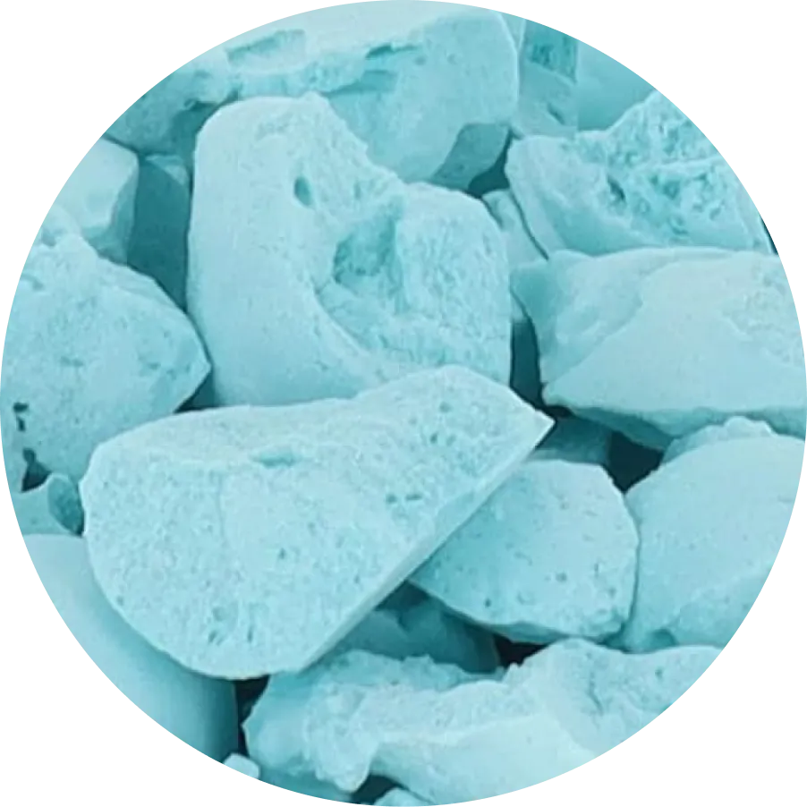 Freeze Dried Ice Cream (Cotton Candy Blue) (Small Bag, 1oz)