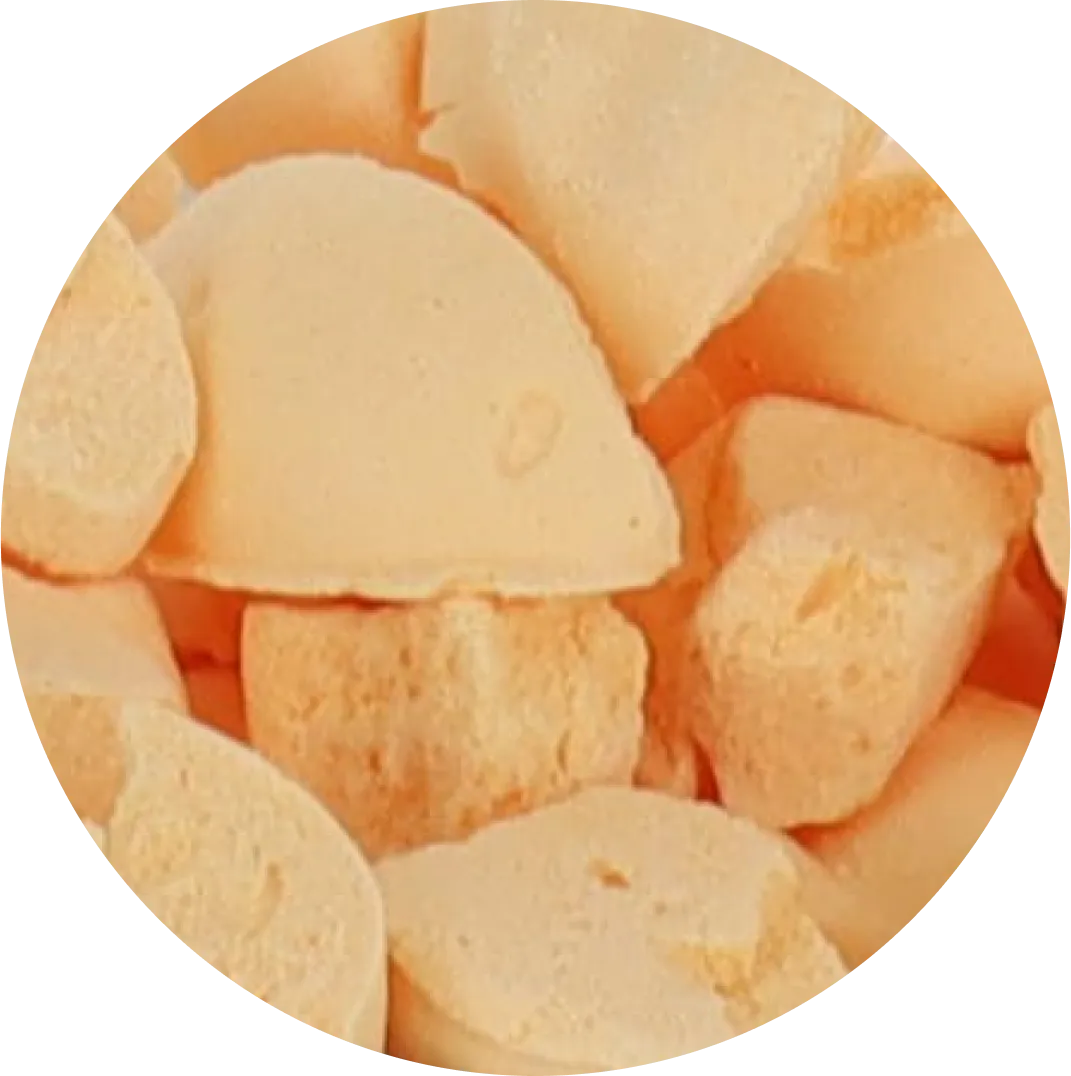 Freeze Dried Ice Cream (Peach) (Small Bag, 1oz)