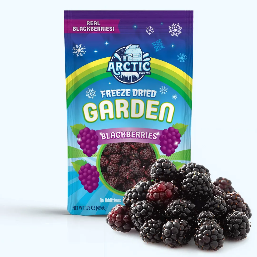 Freeze Dried Blackberry (100% Real Fruit) (Small Bag)