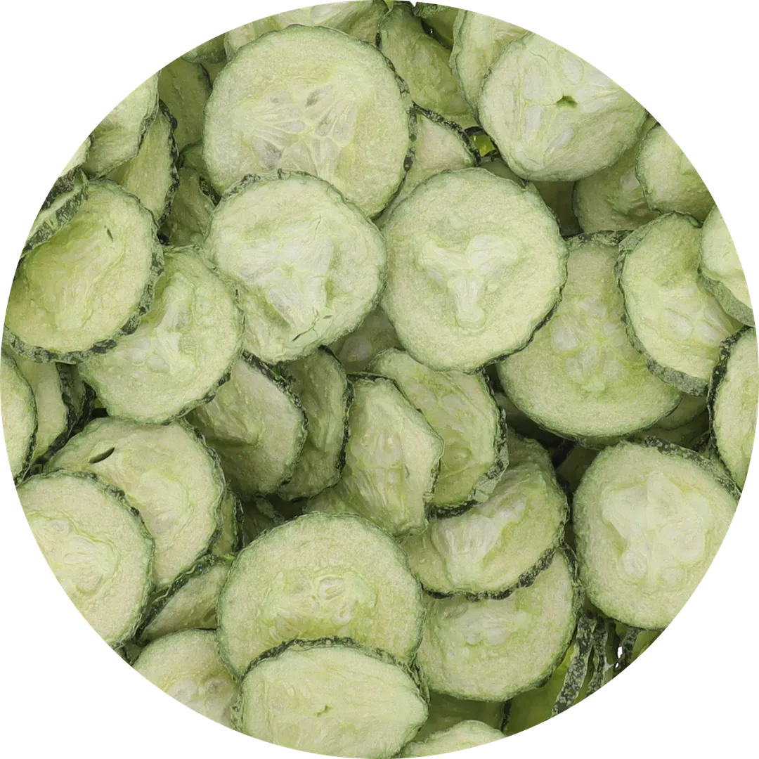 Freeze Dried Cucumber Chips (100% Real Veggie) (Large Bag)