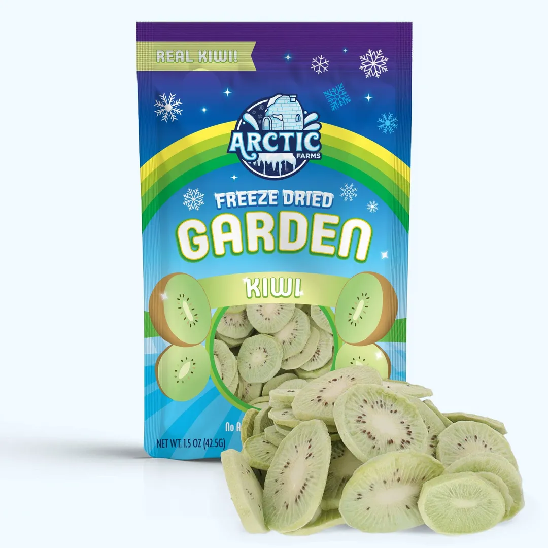 Freeze Dried Green Kiwi (100% Real Fruit) (Small Bag)