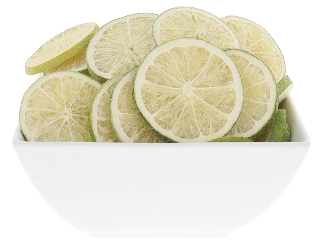 Freeze Dried Lime Slices (100% Real Fruit) (Large Bag)