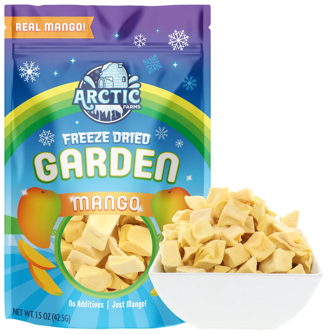 Freeze Dried Mango (100% Real Fruit) (Large Bag)