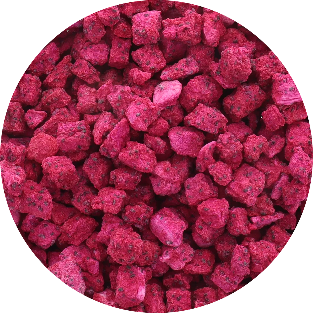 Freeze Dried Organic Dragon Fruit (100% Real Fruit) (Small Bag)