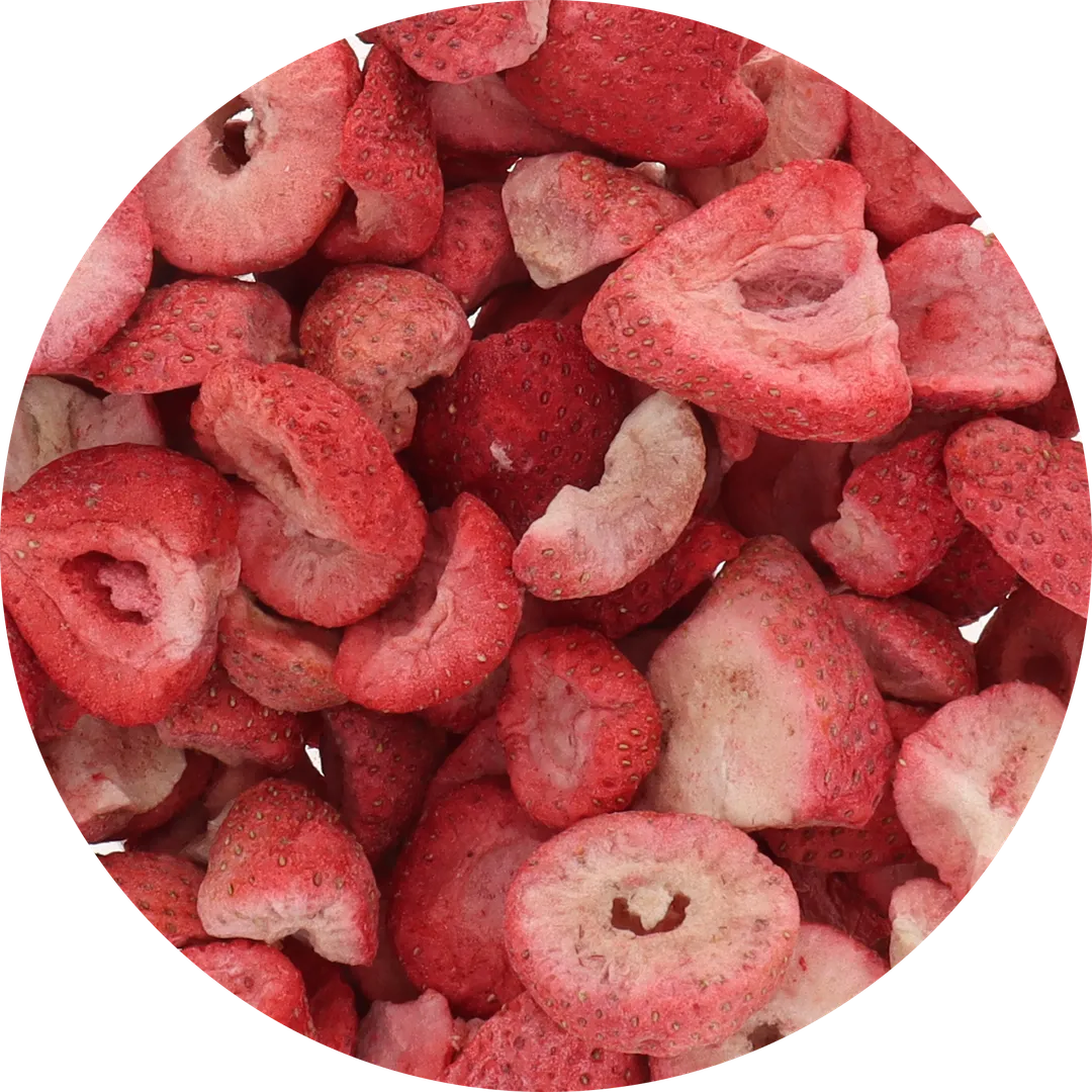 Freeze Dried Organic Strawberry Slices (100% Real Fruit) (Small Bag)