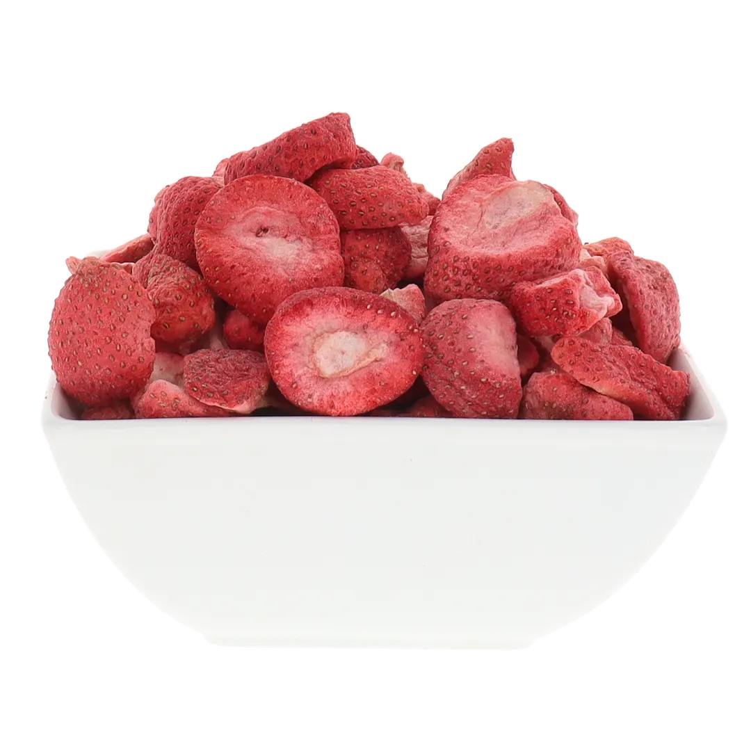 Freeze Dried Organic Strawberry Slices (100% Real Fruit) (Small Bag)