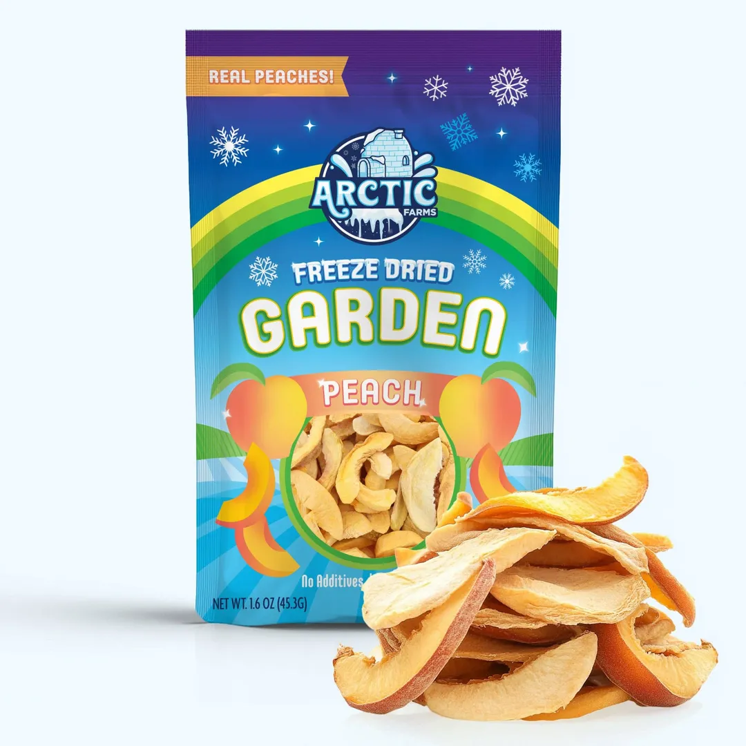 Freeze Dried Peach (100% Real Fruit) (Small Bag)