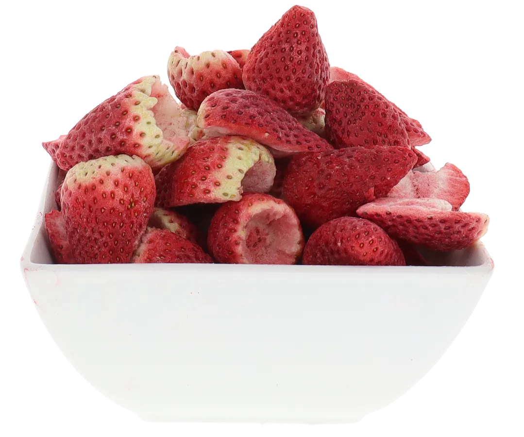Freeze Dried Strawberry Wholes & Halves (100% Real Fruit) (Small Bag)
