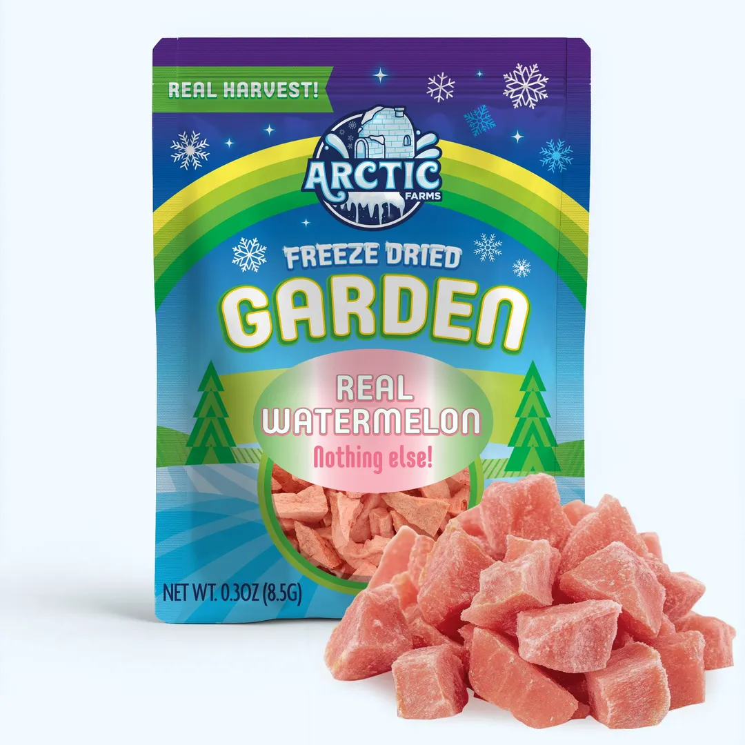 Freeze Dried Watermelon (100% Real Fruit) (Small Bag)