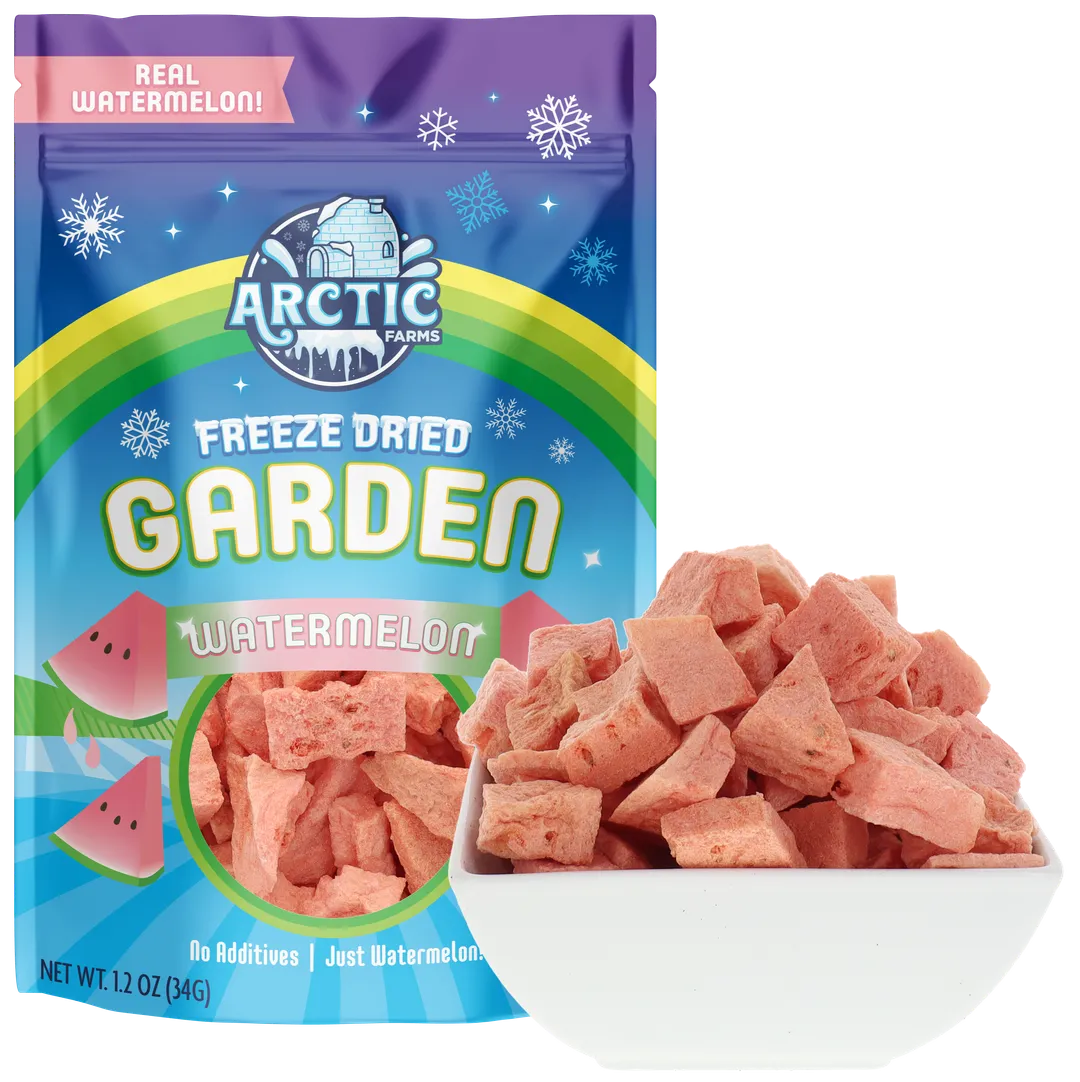 Freeze Dried Watermelon (100% Real Fruit) (Small Bag)