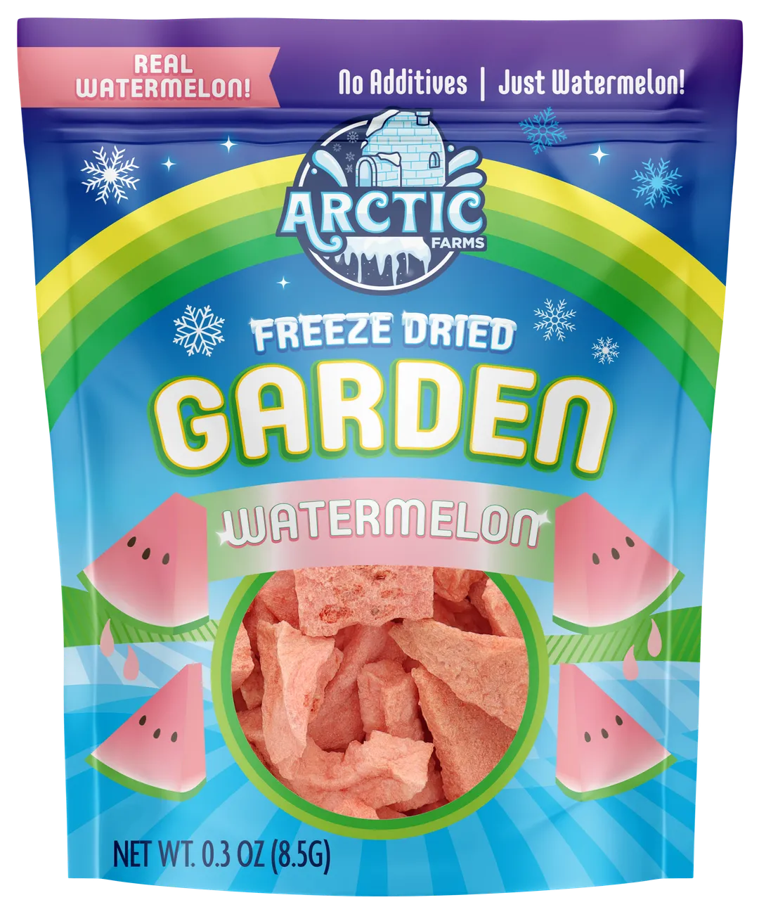 Freeze Dried Watermelon (100% Real Fruit) (Small Bag)