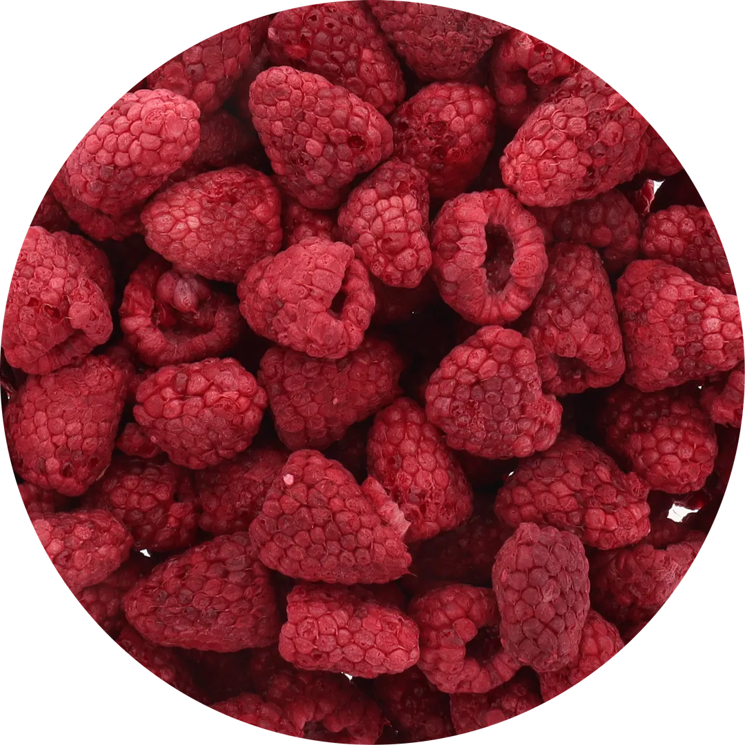 Freeze Dried Whole Raspberry (100% Real Fruit) (Large Bag)