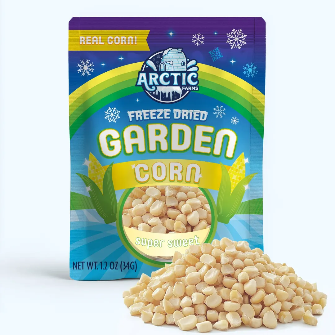 Freeze Dried Corn - Super Sweet (100% Veggie) (Small Bag)